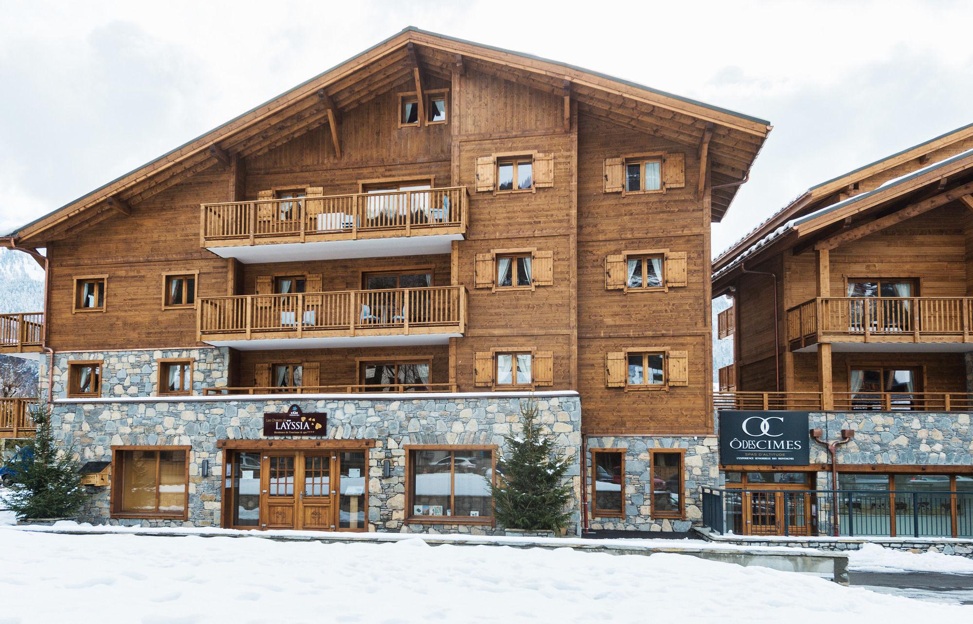 Cgh Residence Boutique Les Chalets De Layssia Samoens Ngoại thất bức ảnh