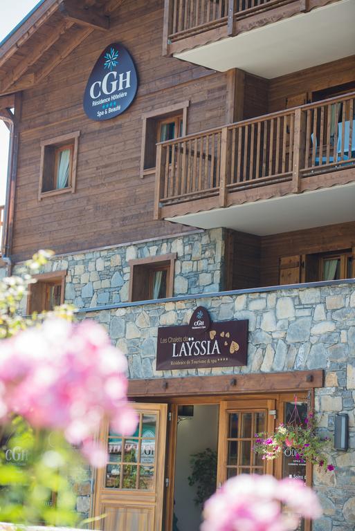 Cgh Residence Boutique Les Chalets De Layssia Samoens Ngoại thất bức ảnh